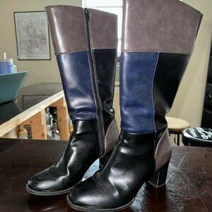 New York Transit heeled boots